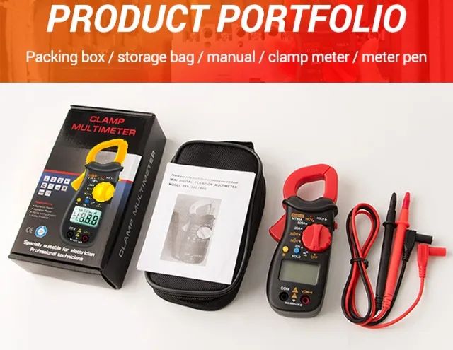 Multímetro alicate amperímetro Aneng MT88A  - Foto 5