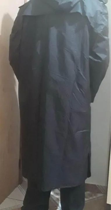Casaco Impermeável Masculino- capa de chuva poliamida  - Foto 3