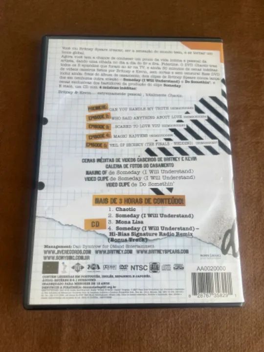 CD Chaotic - Britney Spears  - Foto 2