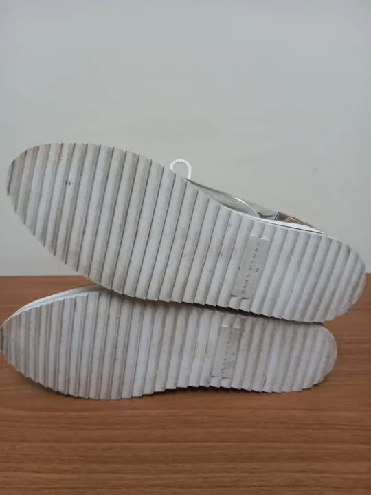 Sapato Zara oxford prateado - Foto 4