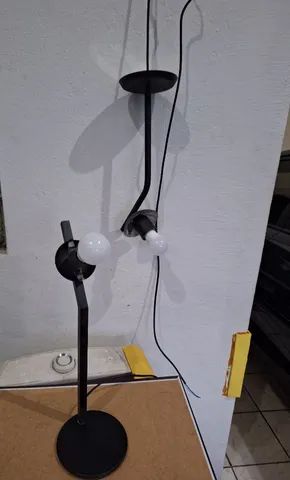 Jogo Luminárias teto e mesa - Foto 4
