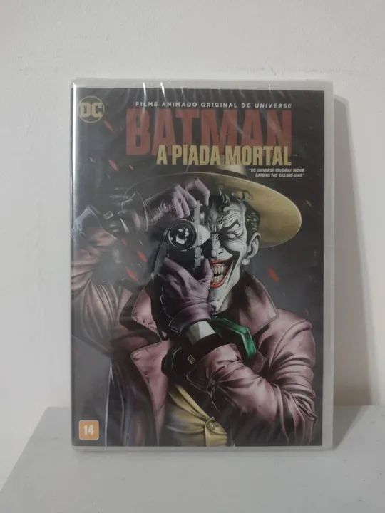 Dvd Batman A Piada Mortal - Original Lacrado 