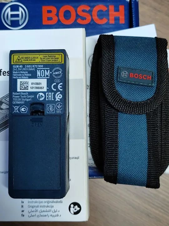 Trena - Medidor a Laser Bosch GLM 40 Professional - Foto 2