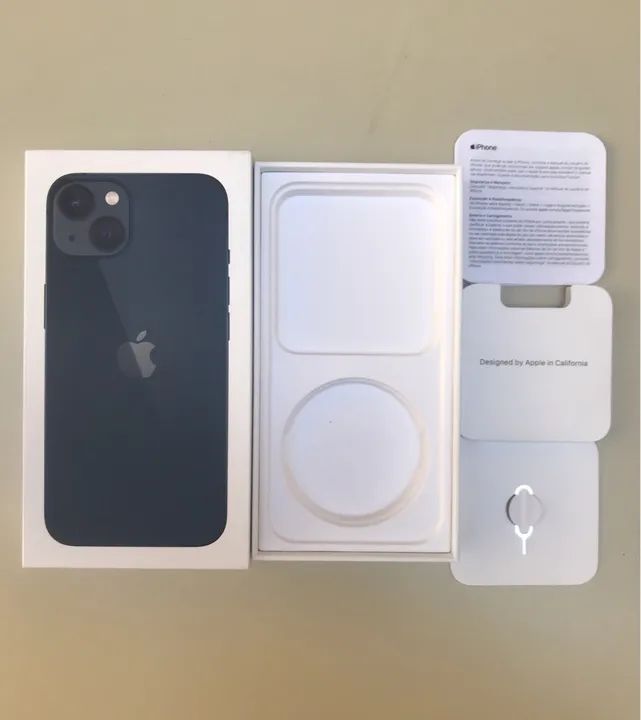 Caixa / Embalagem iPhone 13 - Original - Oportunidade
