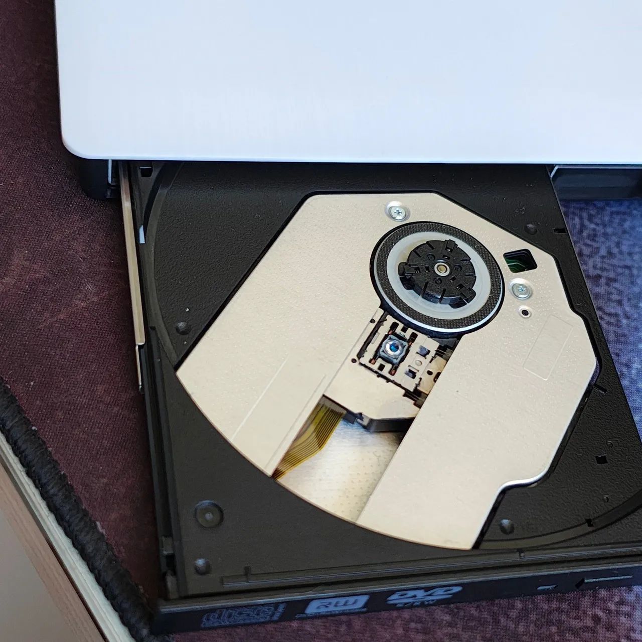 Gravador de CD/DVD Externo - DVD-RW, DVD+RW, CD-RW - Foto 4