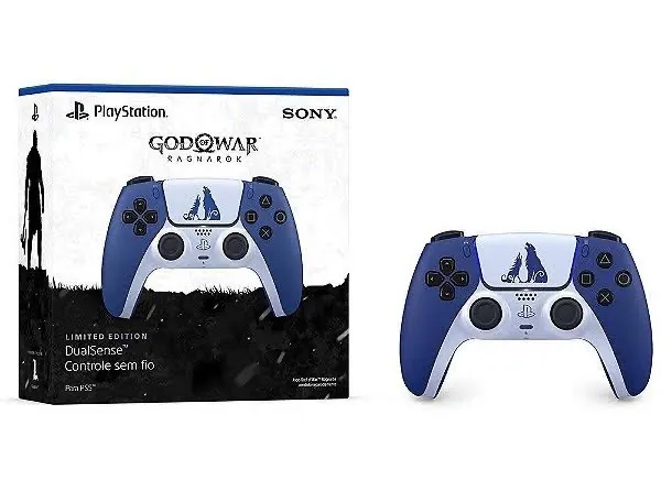 Dualsense Edição especial GOW Ragnarok LACRADO