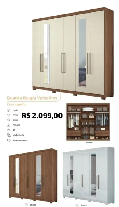 Guarda Roupa Versales
