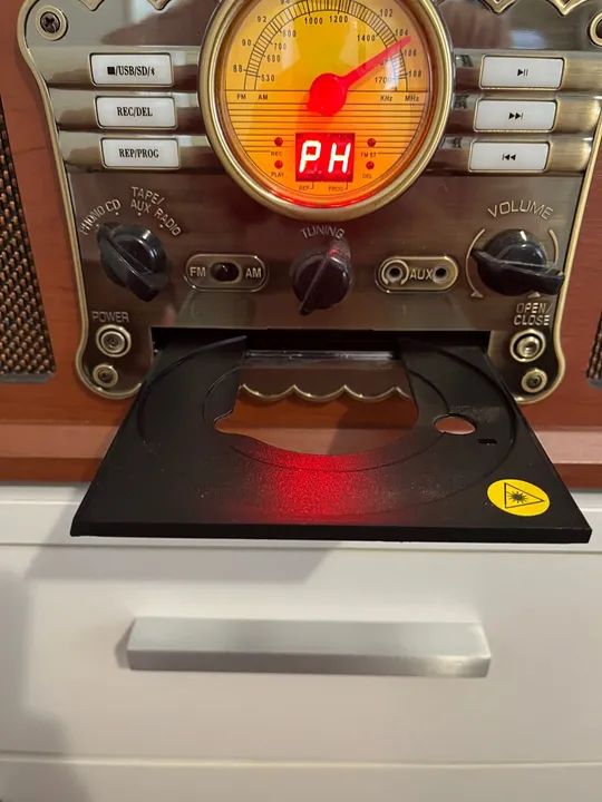 Toca-Discos Retrô Phoenix Classic - Foto 4