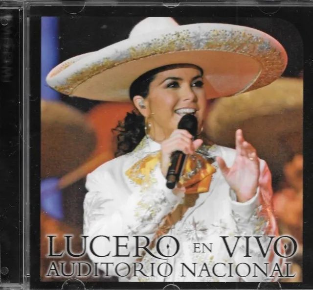 CD: Lucero en vivo (auditorio nacional) músicas rancheras