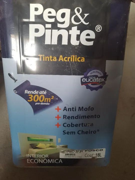 Tinta  18 litros cor verde fosco