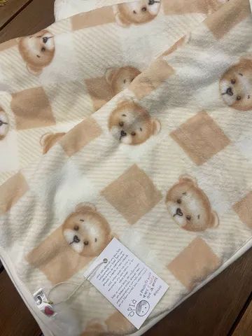 Manta de bebê de fleece  unissex  - Foto 3