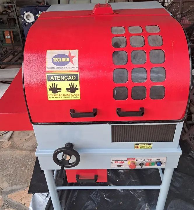 Cortadora serralheiro CS100 Teclago - Policorte, 5 cv, 2 polos, corte até 100mm.