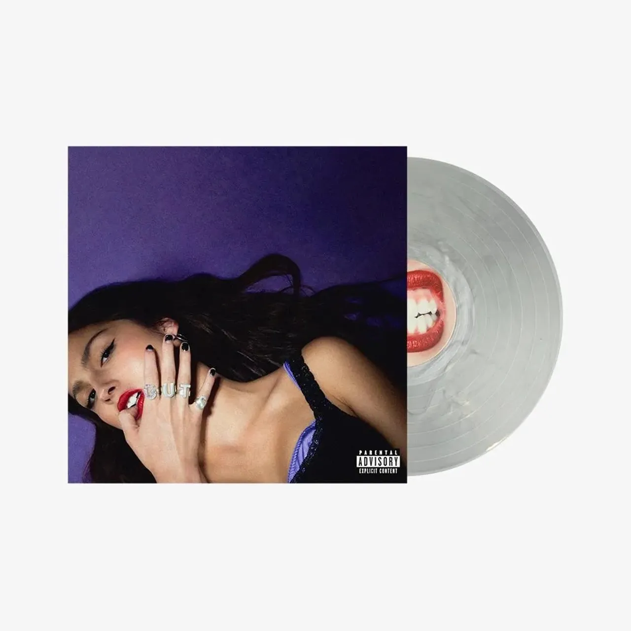 Disco de Vinil Olivia Rodrigo - Guts (Marbled Silver Vinyl)