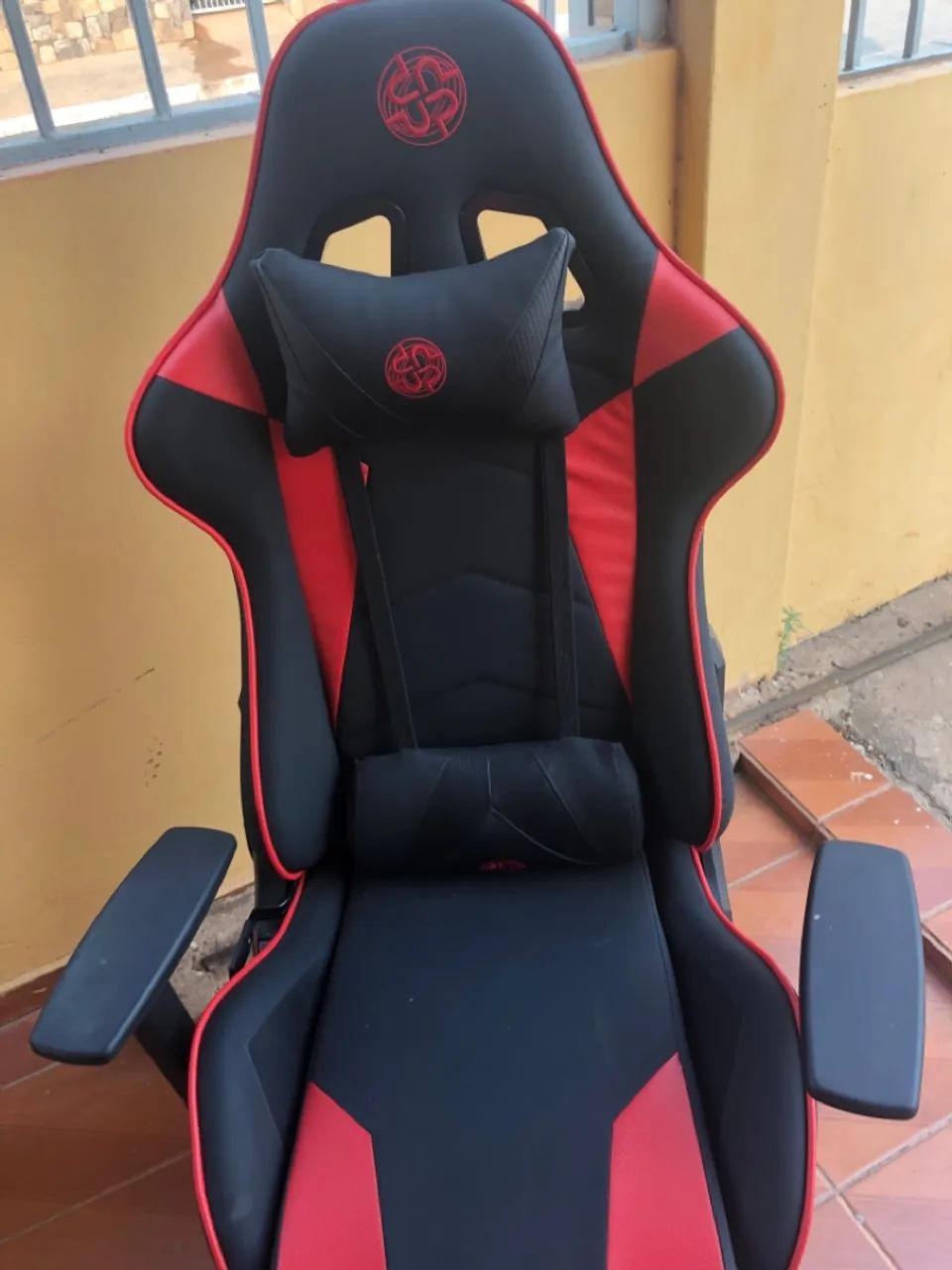 Cadeira Gamer Vermelha - Foto 3
