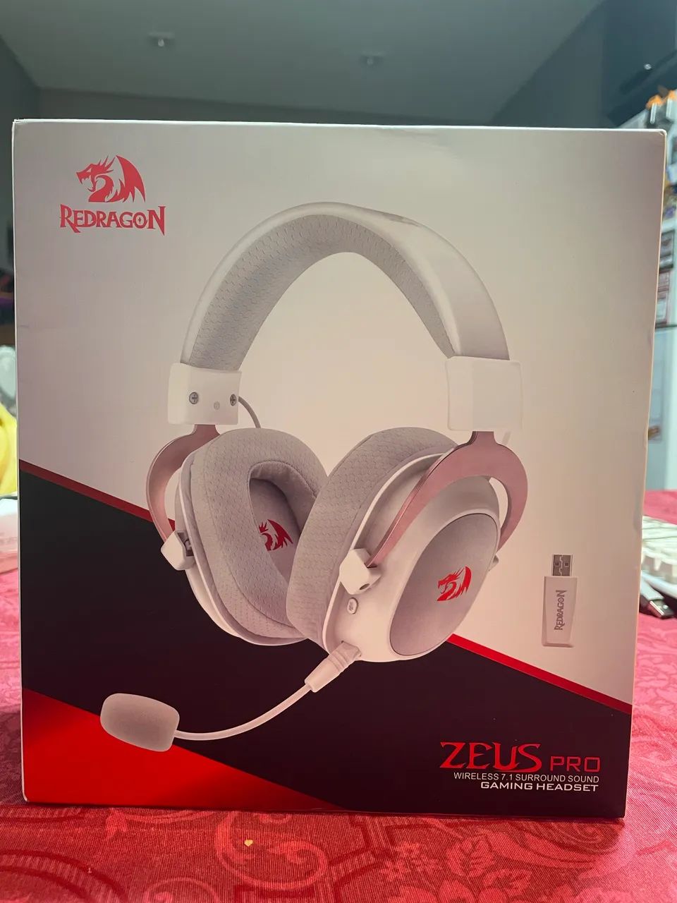 DIOS PRO-R　00U　DEMO Headset Gamer Sem Fio Redragon Zeus Pro - Peças e Acessórios de
