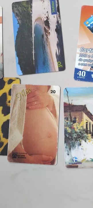 Cartões telefônicos antigos  - Foto 3