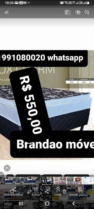 Painel Valencia Avelan . Cama casal grande 1.38 largura vendo R$ 430,00 