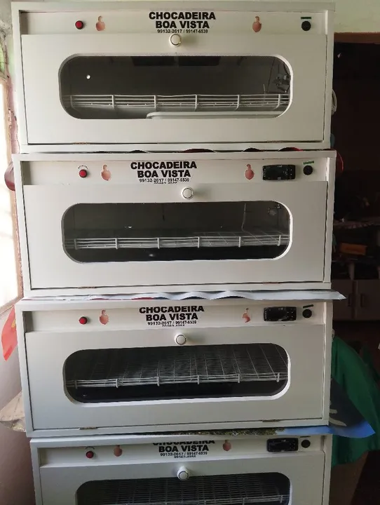 Chocadeira para 120 ovos automática 