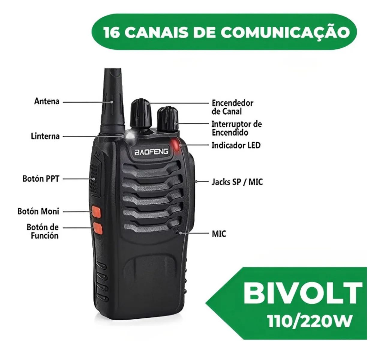 Vendo rádio receptor sem fio (profissional ) - Foto 4