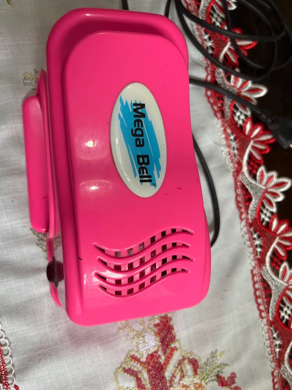 Cabine de Led Para Unhas de Gel e Acrigel 110v Pink -Megabell - Foto 2