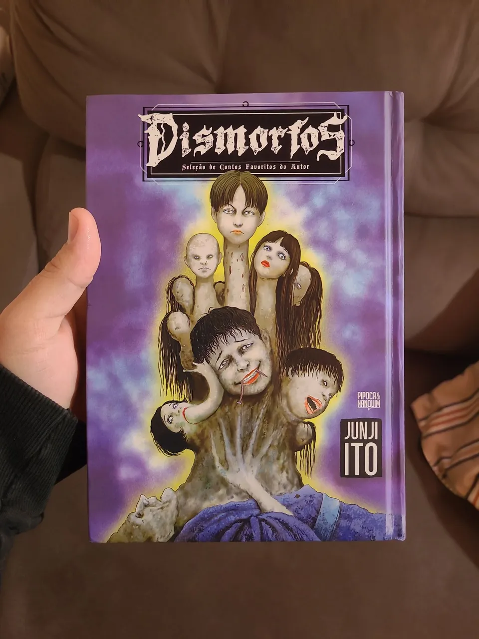 Mangá Dismorfos - Junji Ito Pipoca e Nanquim