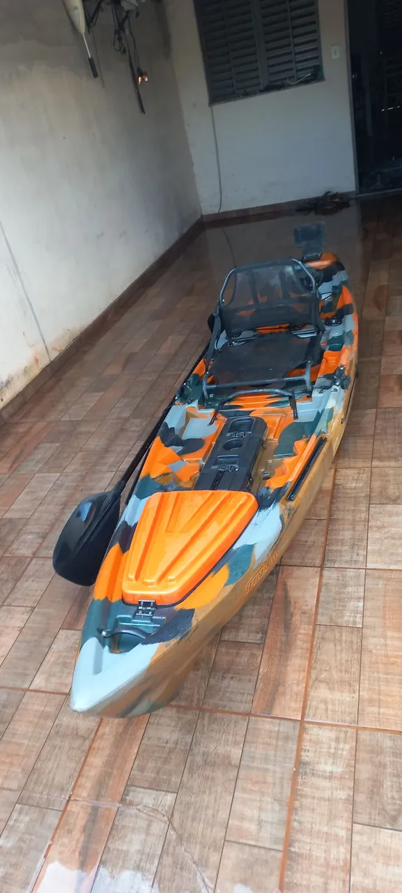 Caiaque de Pesca Camuflado - Pronta Entrega