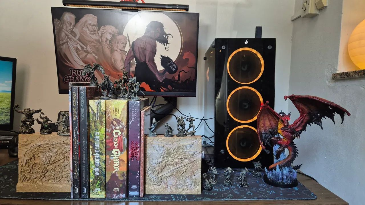 Tesouros de Ghanor - Nível 5 (Early Bird) + Tela Autografada - Foto 5