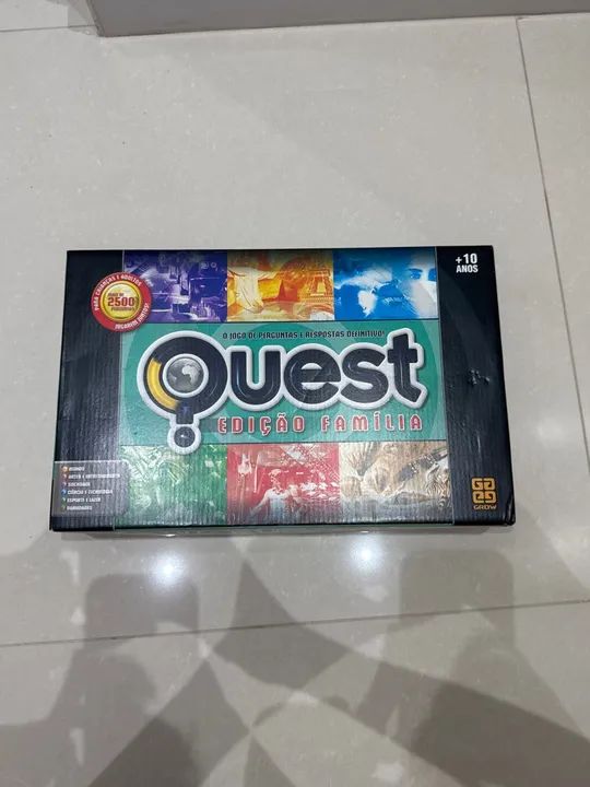 Jogo de tabuleiro Quest - Edição Família 