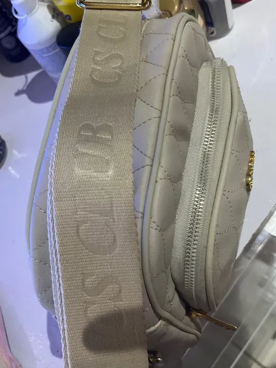 Bolsa C&Club Bege Carmen Steffens - Foto 2