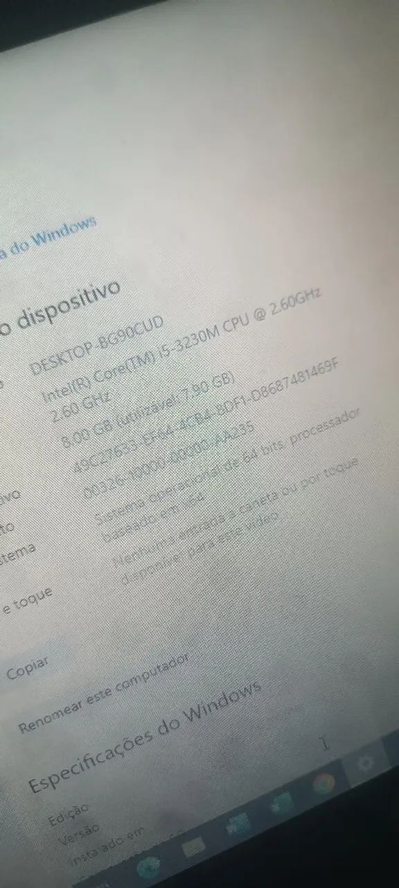 Notebook HP,  Core i5 3230, 2.20ghz, 8gb Ram, 500gb HD, Windows 10, HDMI. - Foto 5