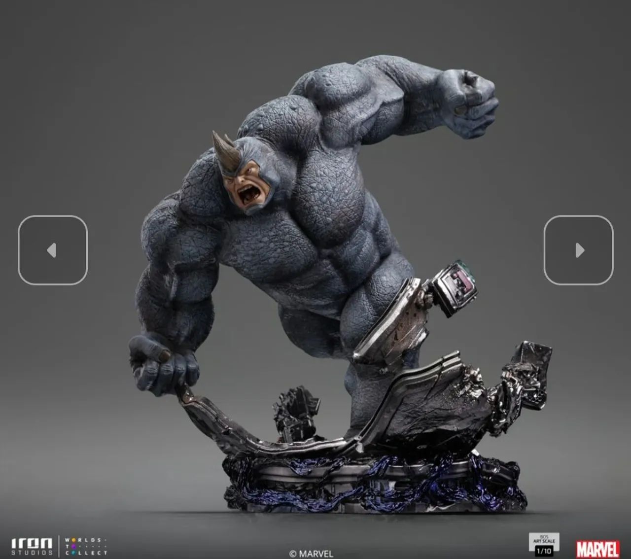 Rhino Spider-man vs Villains Iron Studios - Foto 4