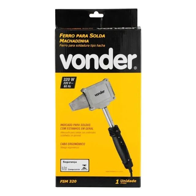 Ferro de Solda Machadinha 320w FSM *0 Vonder - Foto 4
