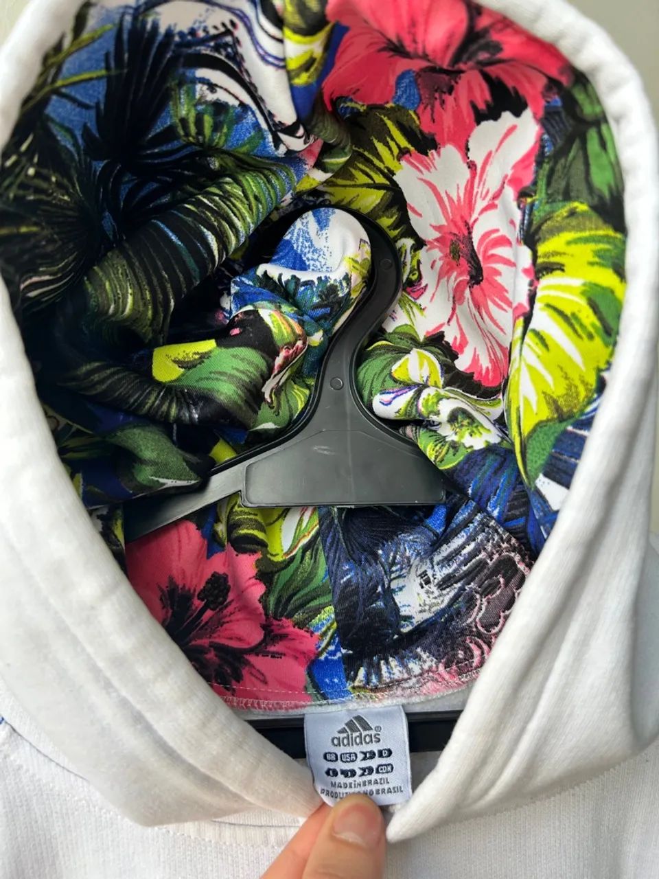 Hoodie Adidas Flower Sweatsuit Women's Adidas Originals Red Floral