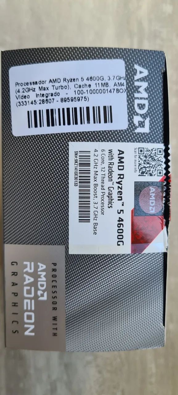 Processador AMD Ryzen 5 4600 G - Foto 5