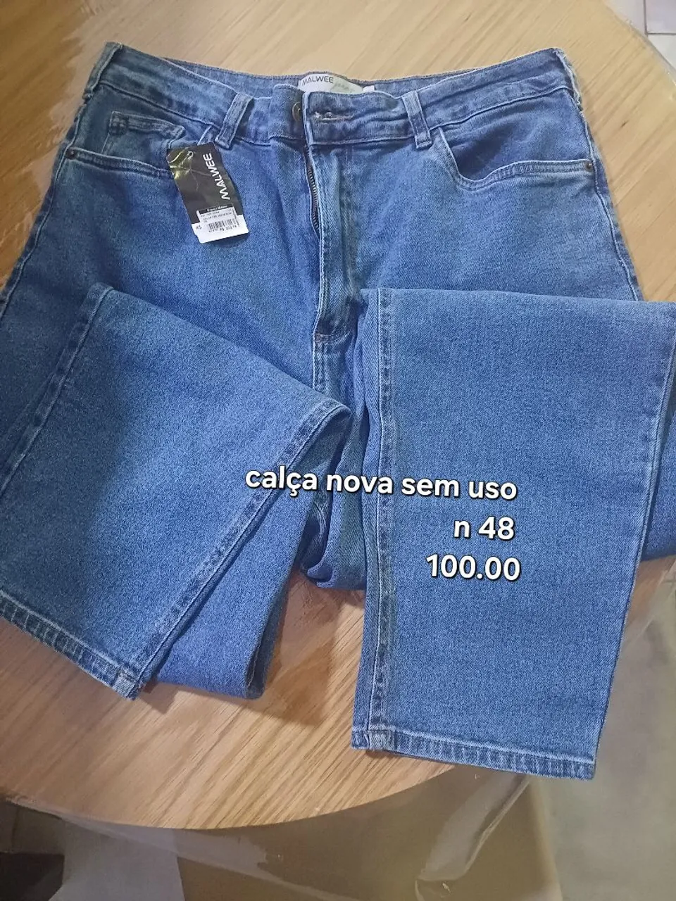 Calça Jeans Nova - Tamanho 48