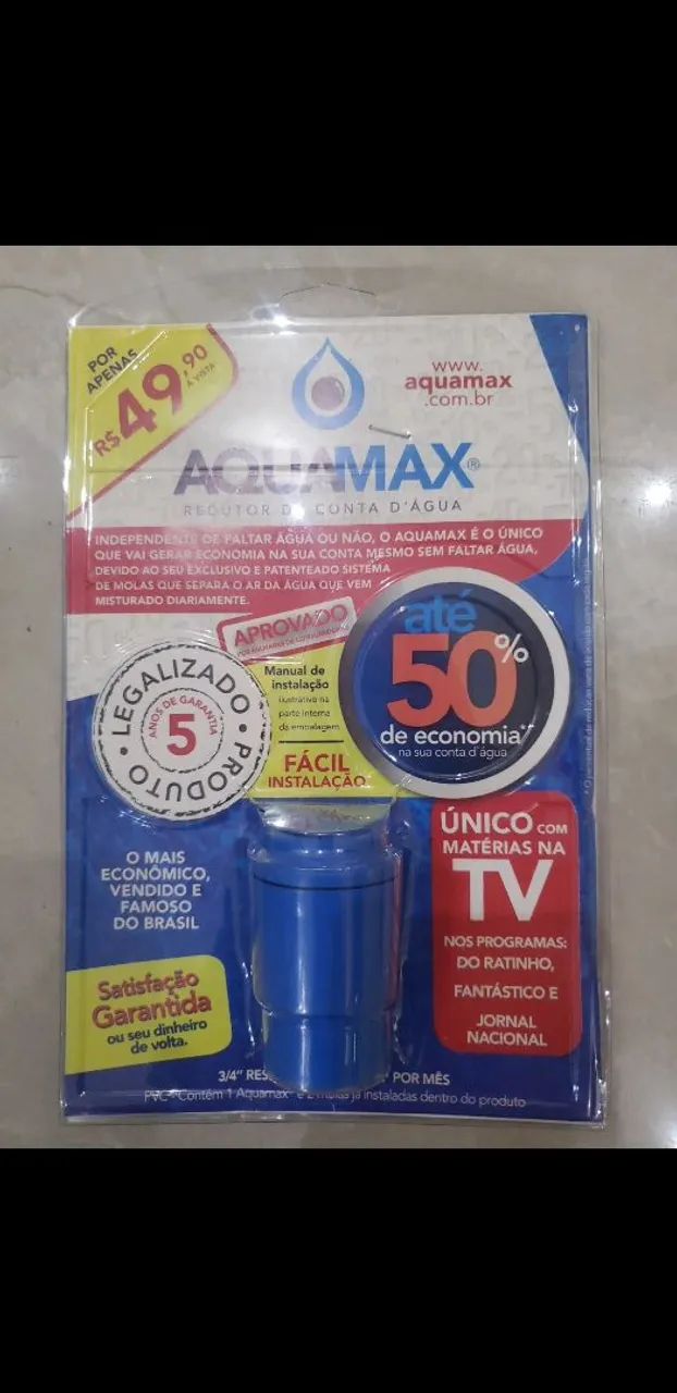 Aquamax Redutor de Conta D'água - Economia Garantida!