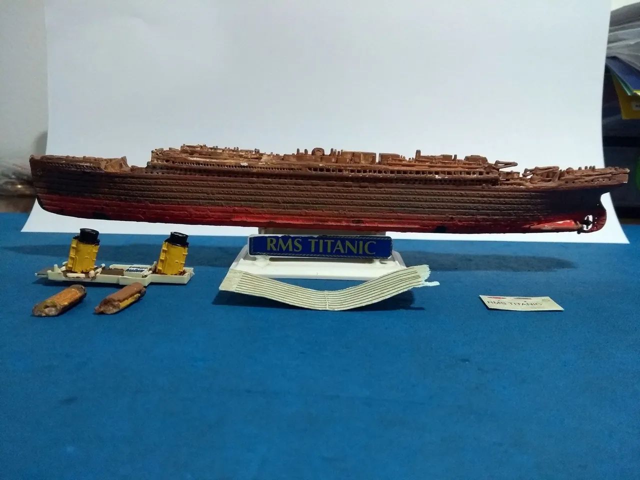 Maquete do R.M.S. Titanic, da Revell 1:1200