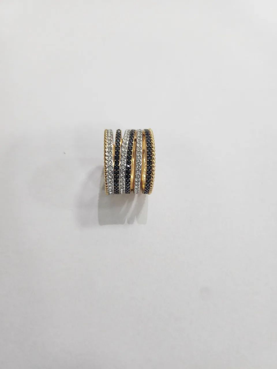 Anel Swarovski com cristais originais - Foto 2