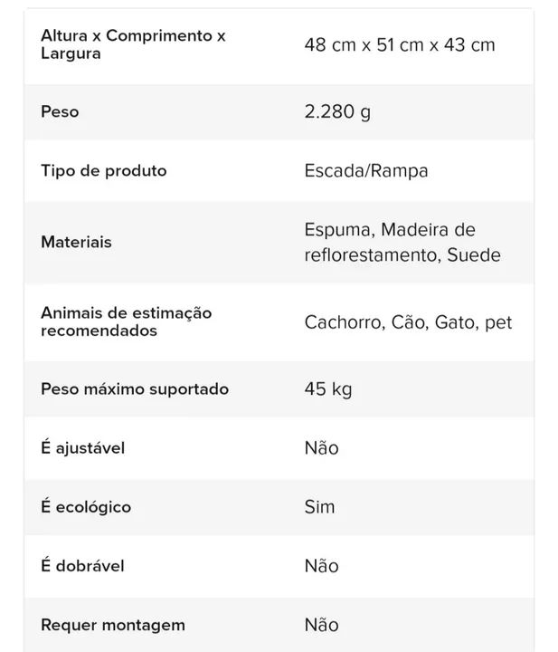 Escadinha para animais de estimação - Foto 5