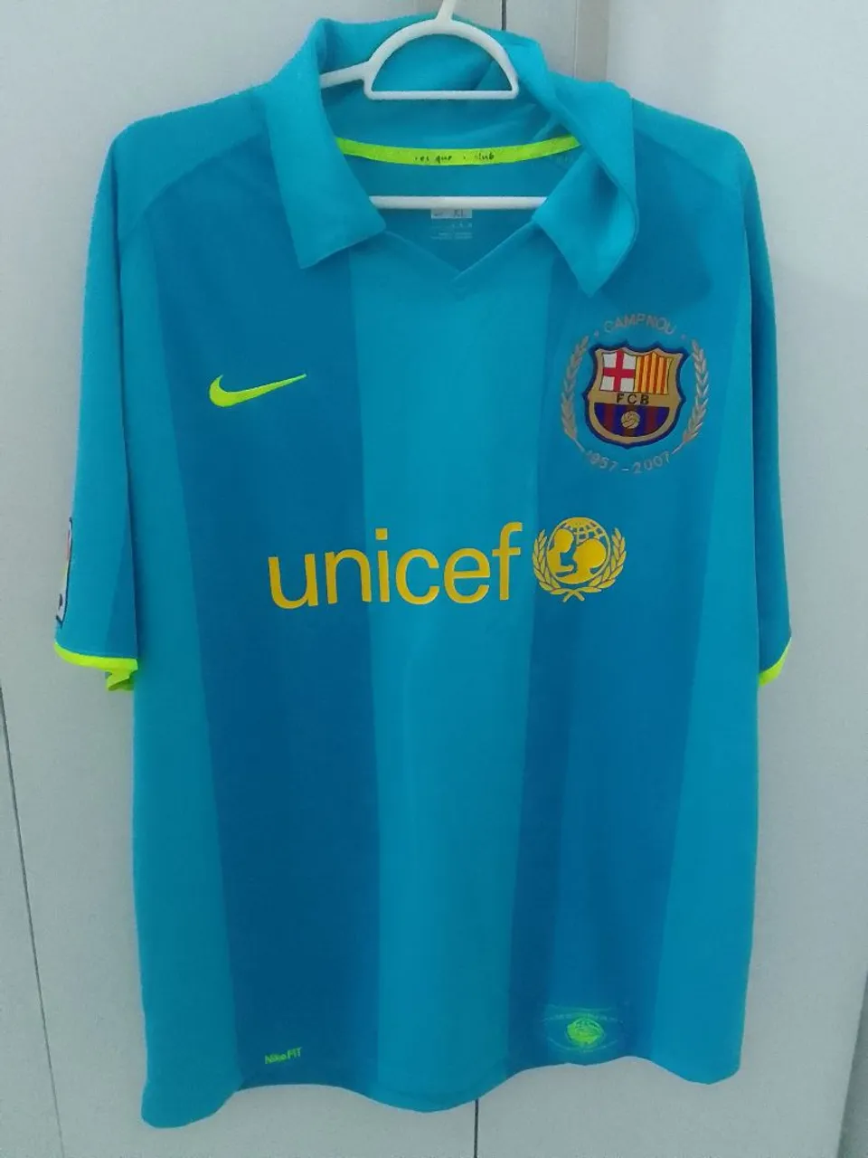 Camisa Barcelona Azul Relíquia