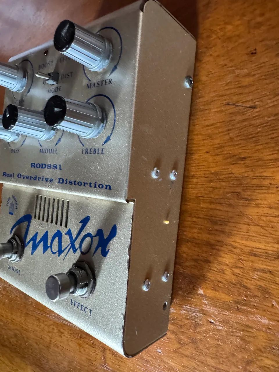 Pedal de guitarra Maxon Rod 881 japones - Instrumentos