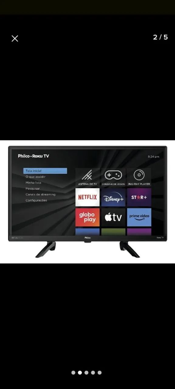 Tv philco roku 24 polegadas smart - Foto 2