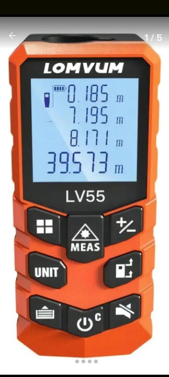 Medidor a Laser Lomvum LV55 - Novo