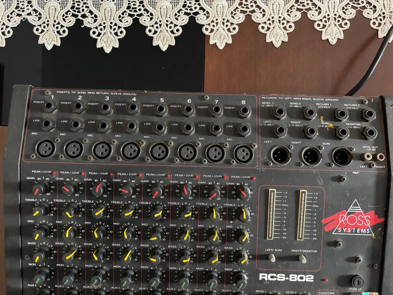 Mesa de som Ross 8 canais Ross System - Foto 2