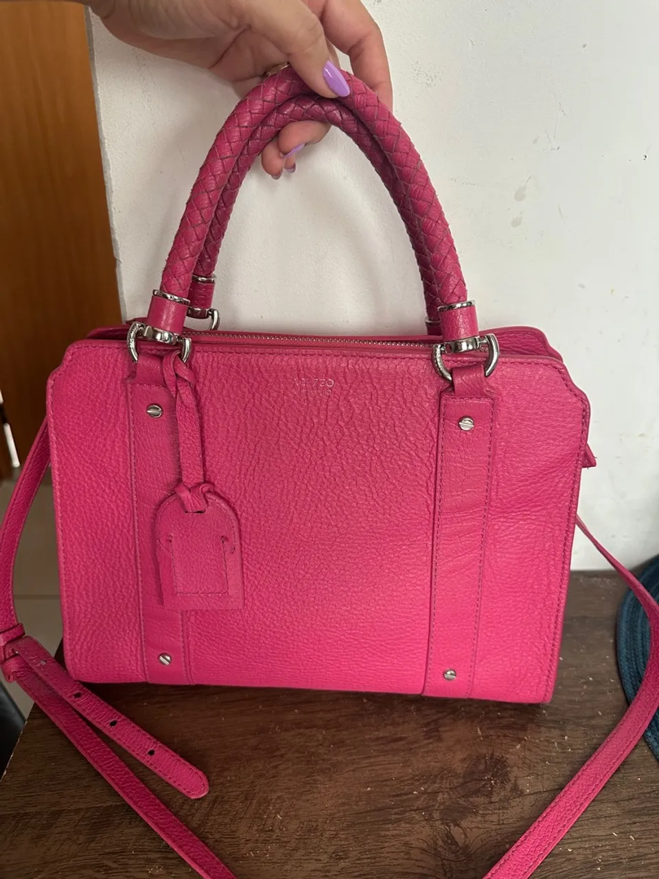 Bolsa Arezzo de couro