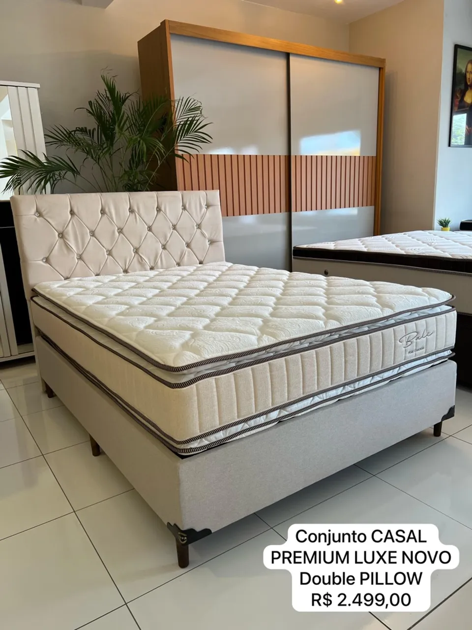 CAMA LUXO DE CASAL