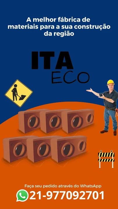 Tijolos ecológicos 