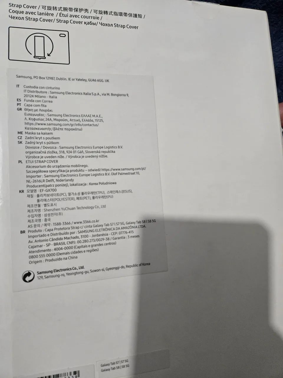 Capa para tablet Samsung S7 ou S8 11 polegadas  - Foto 4