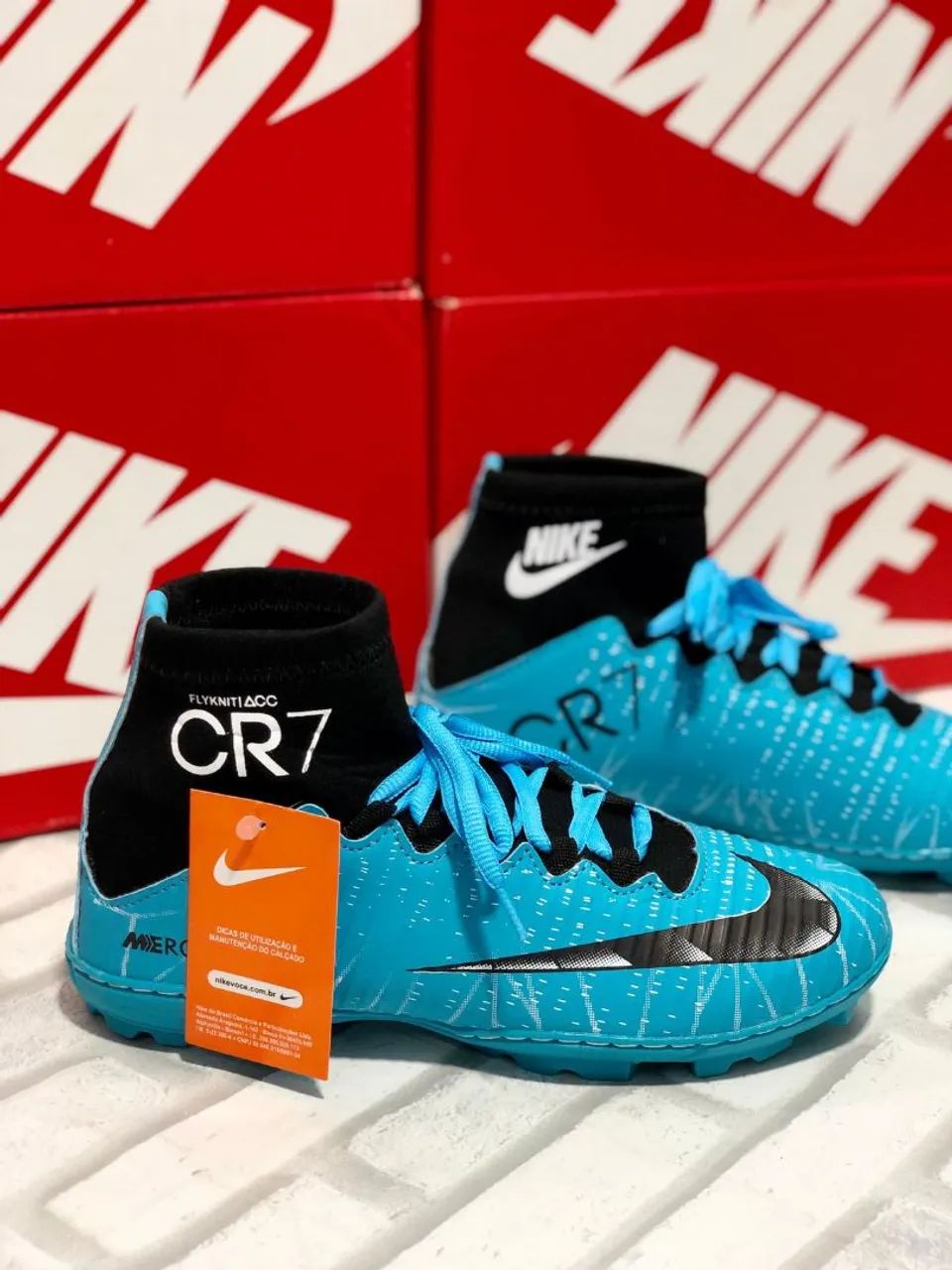 Chuteiras Society futsal e cravo adulto e infantil 