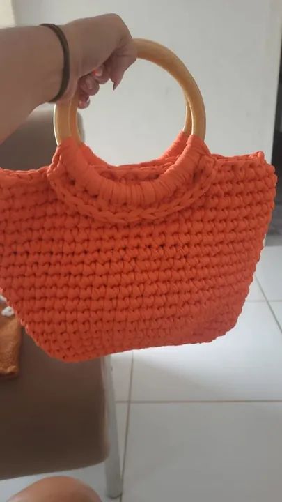 Bolsas de croche 
